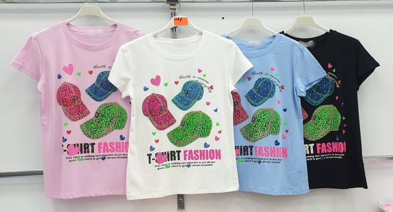 Bluzki damskie Roz M-2XL, Mix Kolor Paczka 12 szt 1